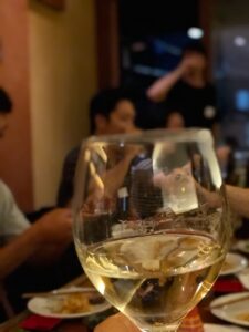 日本酒で乾杯